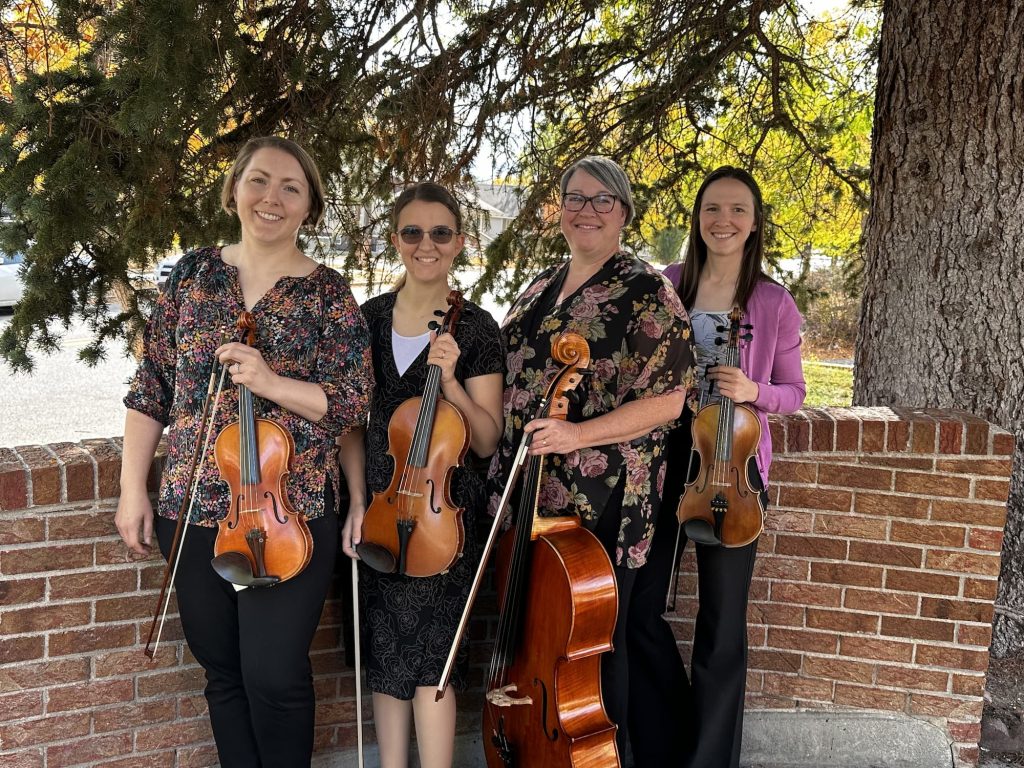 Cottonwood String Quartet Group Photo